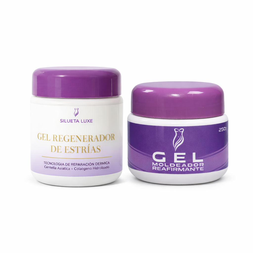 Combo Lipo-Reductor y Reparador: Gel Térmico + Gel de Colágeno y Centella