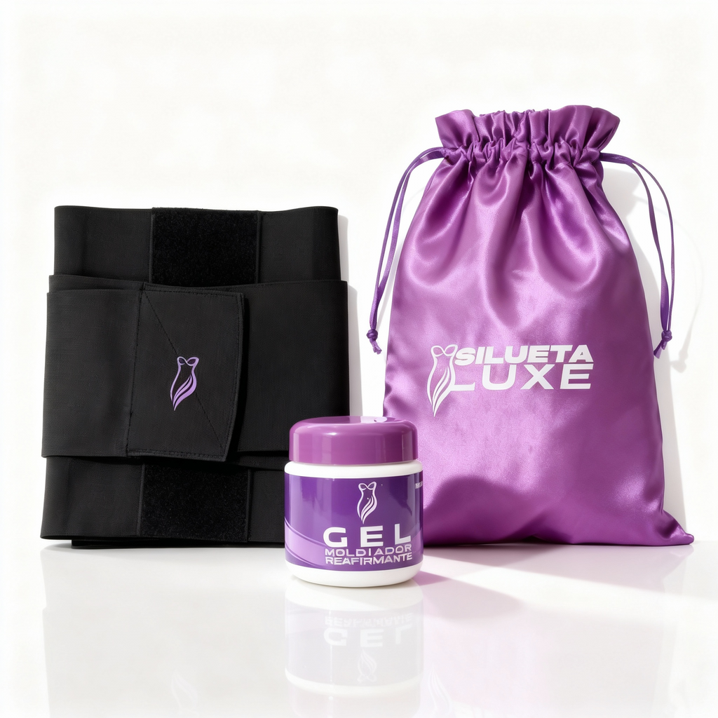 Faja Cinturilla Reloj de Arena + Gel Reductor